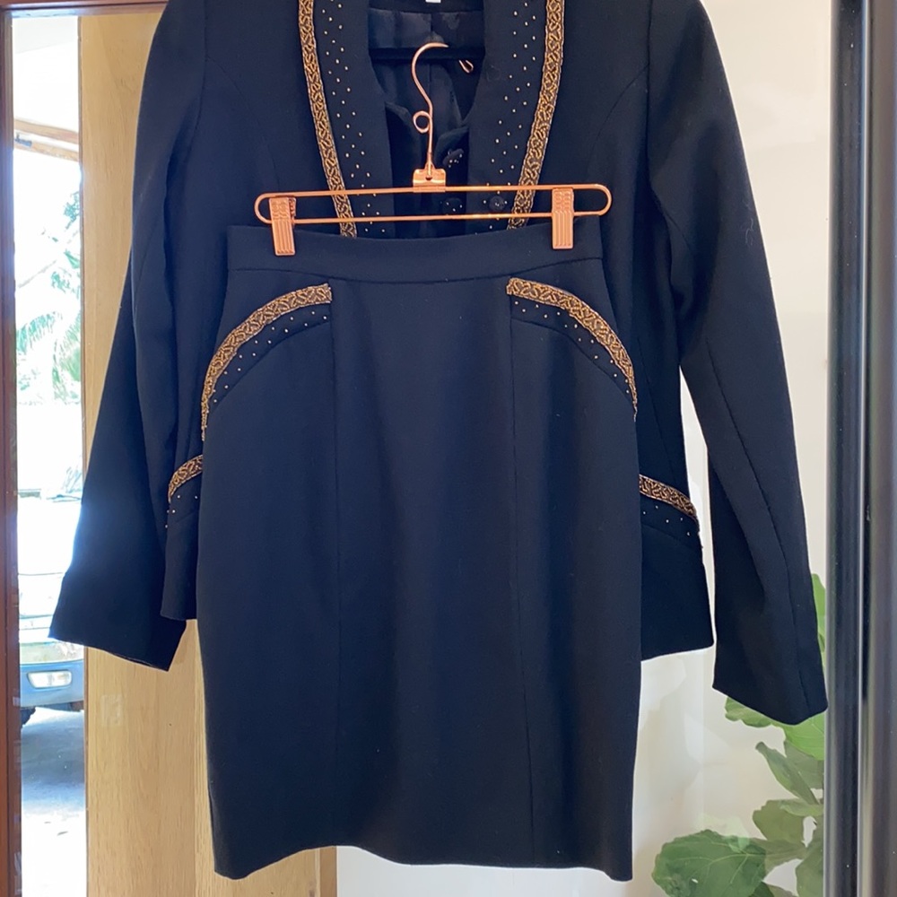 Vintage Designer Ruby Mann Skirt Set
